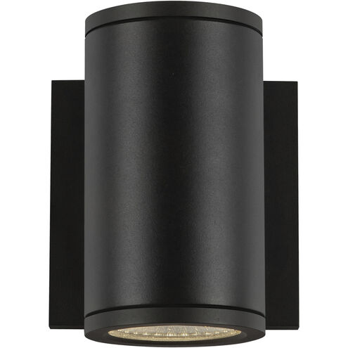 Griffith LED 5.5 inch Textured Black Exterior Wall 