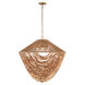 Virella 3 Light 26 inch Legacy Brass Pendant Ceiling Light
