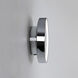 Catena LED 11.81 inch Polished Chrome Bathroom Magnifying Mirror Wall Light