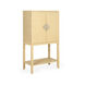 Wildwood Cream/Natural Bar Cabinet