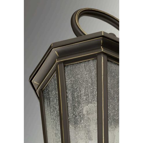 Verdae 3 Light 22 inch Antique Bronze Outdoor Wall Lantern, Large, Design Series