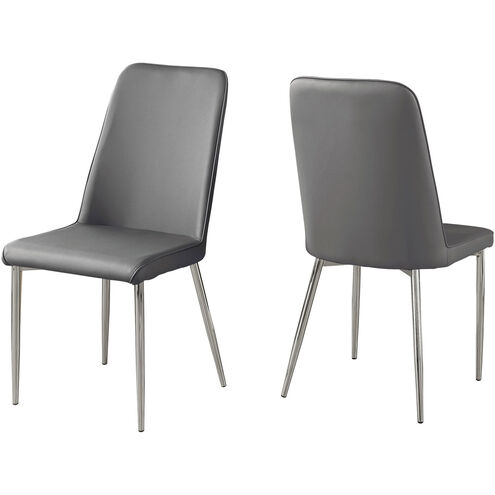 Plymouth Grey Dining Chair, 2-Piece Set