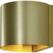 Kyan 1 Light 6 inch Brass Wall Sconce Wall Light