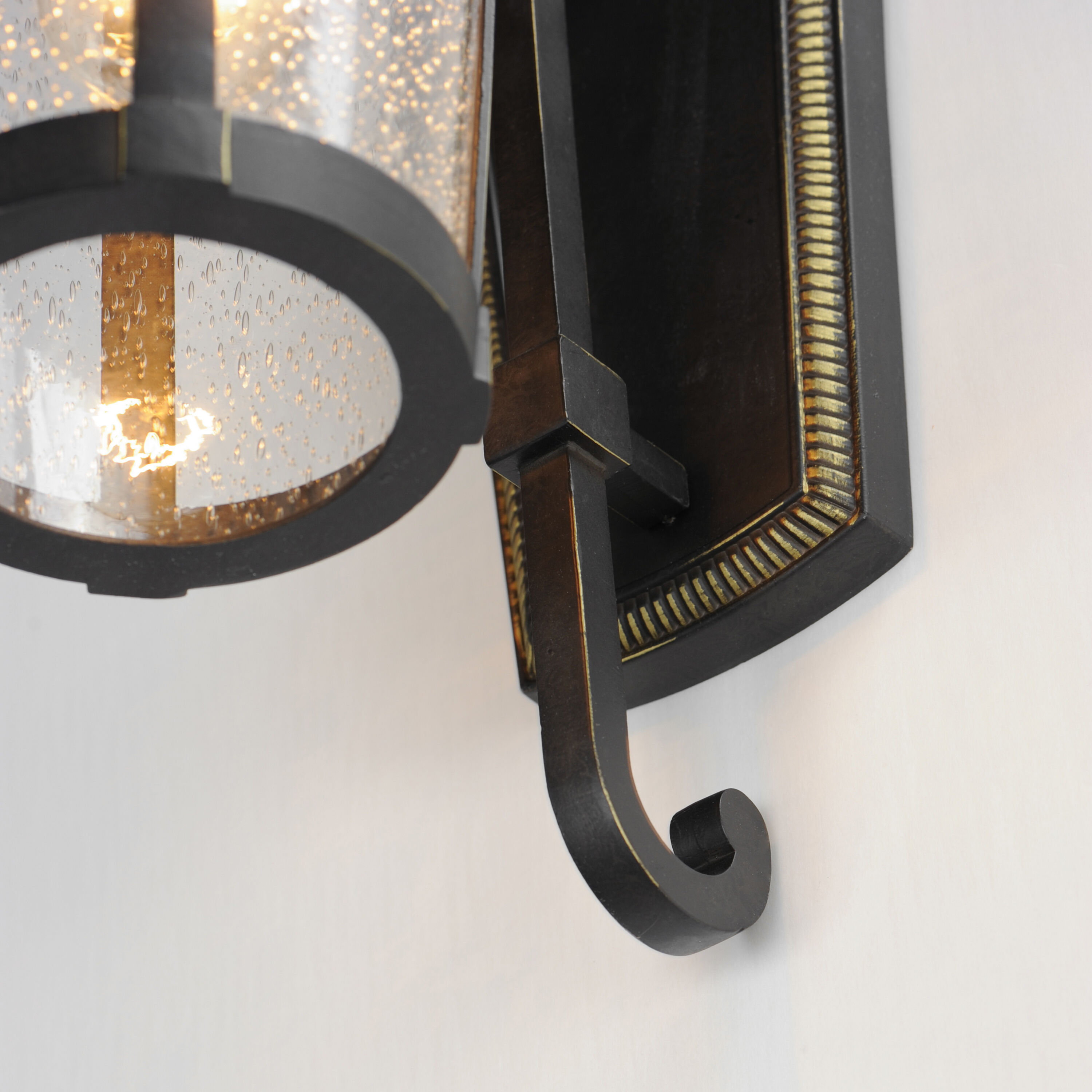 Dover DC 1 Light 20 inch Bronze Outdoor Wall Mount