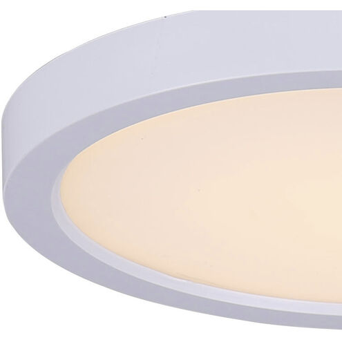 Madison LED 6 inch White Disk Light, Low Profile