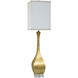 Cameron 43 inch 40.00 watt Gold and Crystal Table Lamp Portable Light