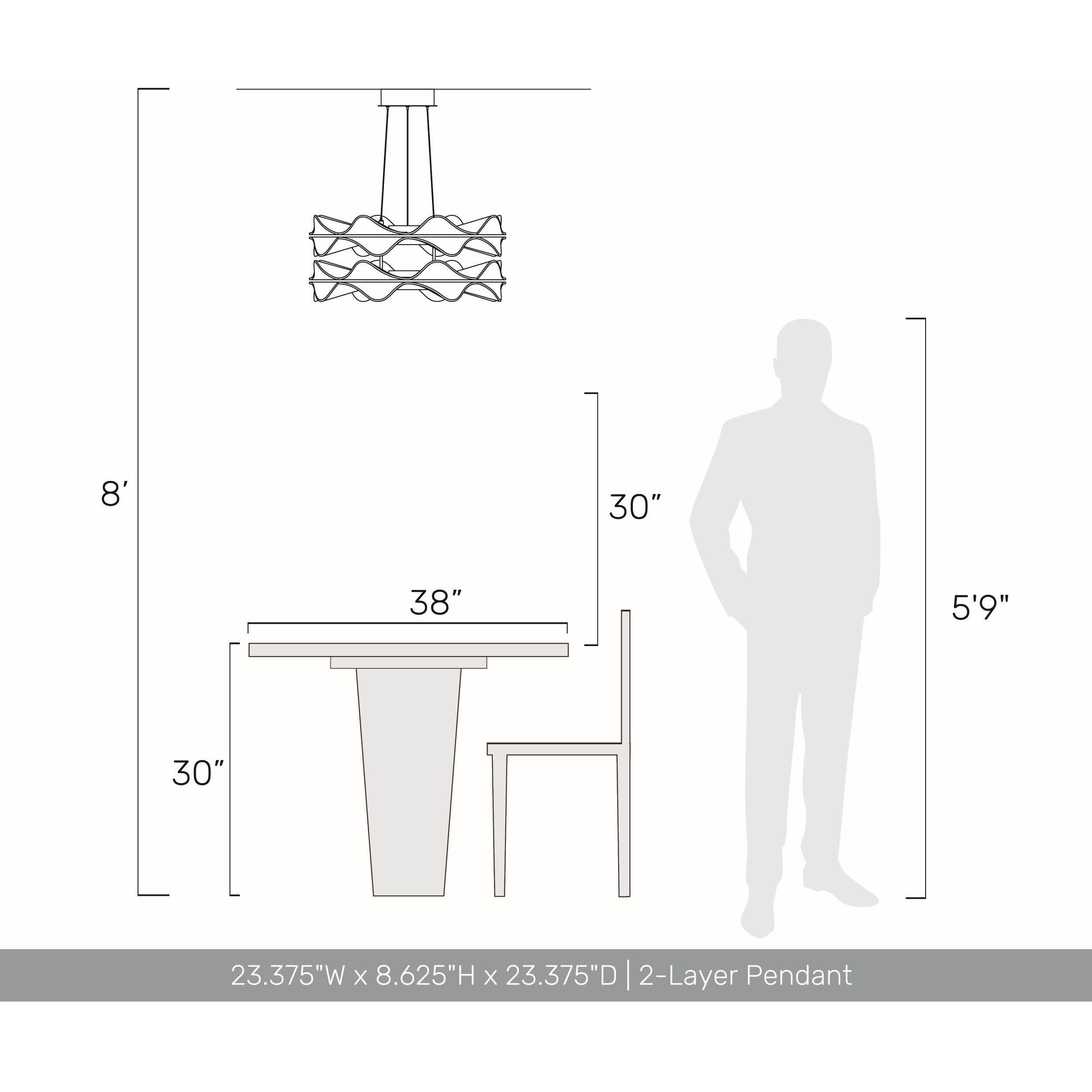 Vetrina Pendant Ceiling Light