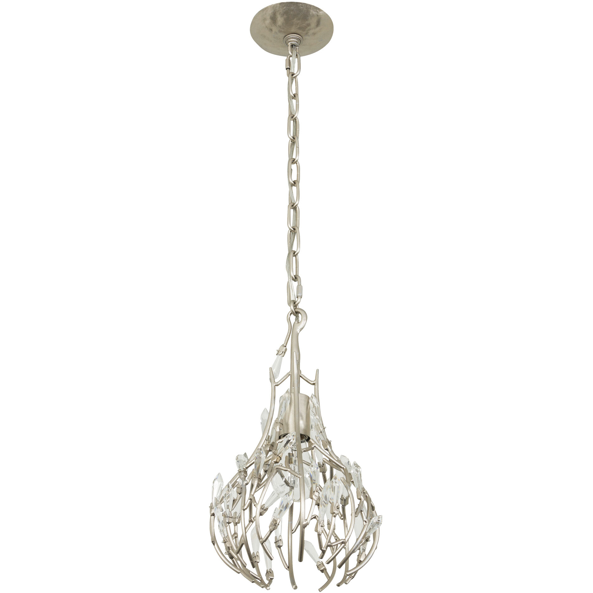 Bask 1 Light 8 inch Gold Dust Mini Pendant Ceiling Light