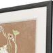 Wildflowers I, II & III White and Brown and Green and Rust Framed Art