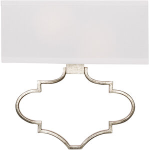 Marisell 2 Light 13 inch Antique Silver Sconce Wall Light
