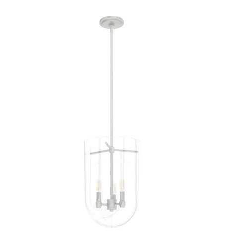Sacha 3 Light 11 inch Brushed Nickel Pendant Ceiling Light