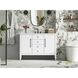 Blakely 48 X 34 inch White Bathroom Vanity Cabinet