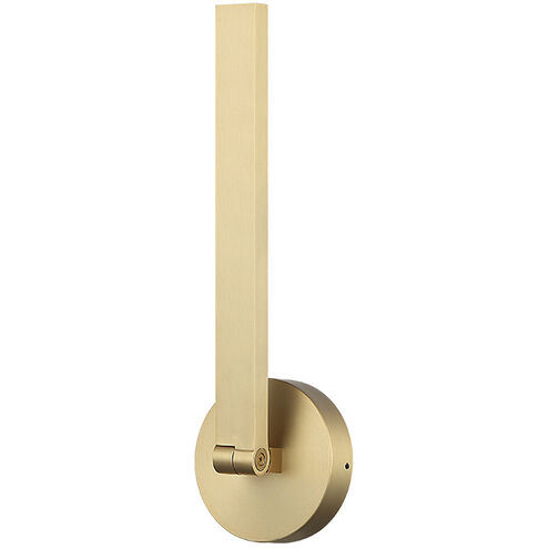 Archie Wall Sconce Wall Light in Brushed Gold