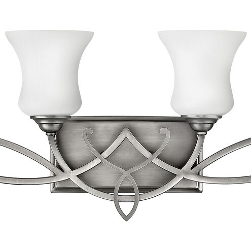 Brooke 4 Light 31.25 inch Antique Nickel Vanity Light Wall Light