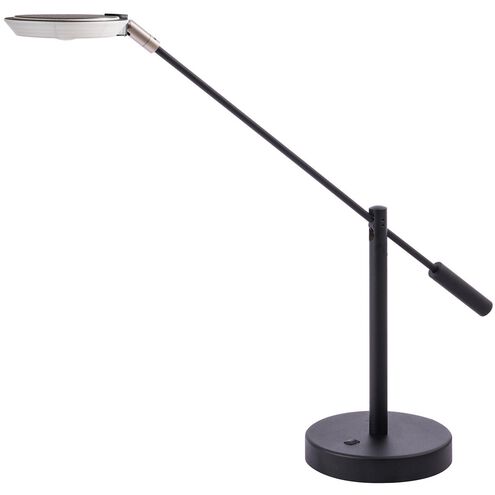 Iggy 22.8 inch 6 watt Black Desk Lamp Portable Light