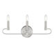 Summit 3 Light 20 inch Brushed Nickel Vanity Light Wall Light
