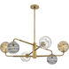 Oberon LED 36.5 inch Heritage Brass Chandelier Ceiling Light