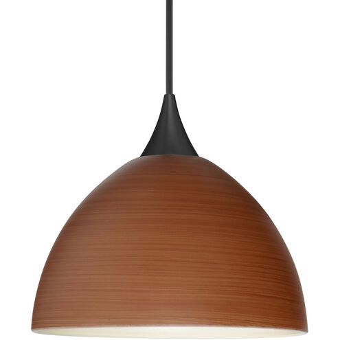 Brella 1 Light Black Cord Pendant Ceiling Light