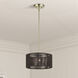 Acordia 1 Light 12 inch Antique Brass Pendant Ceiling Light