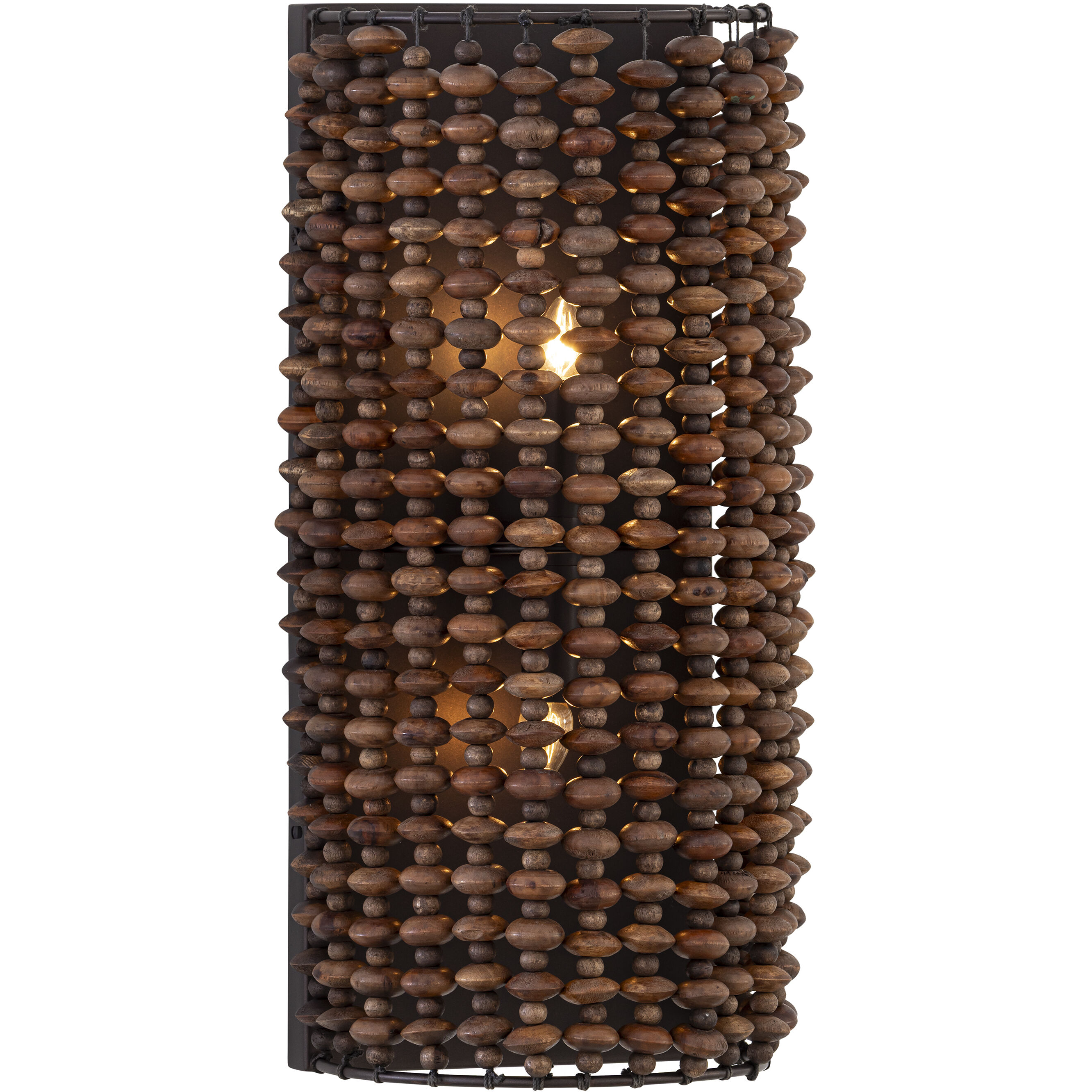 Beaudelle 2 Light 8.25 inch Dark Bronze Wall Sconce Wall Light
