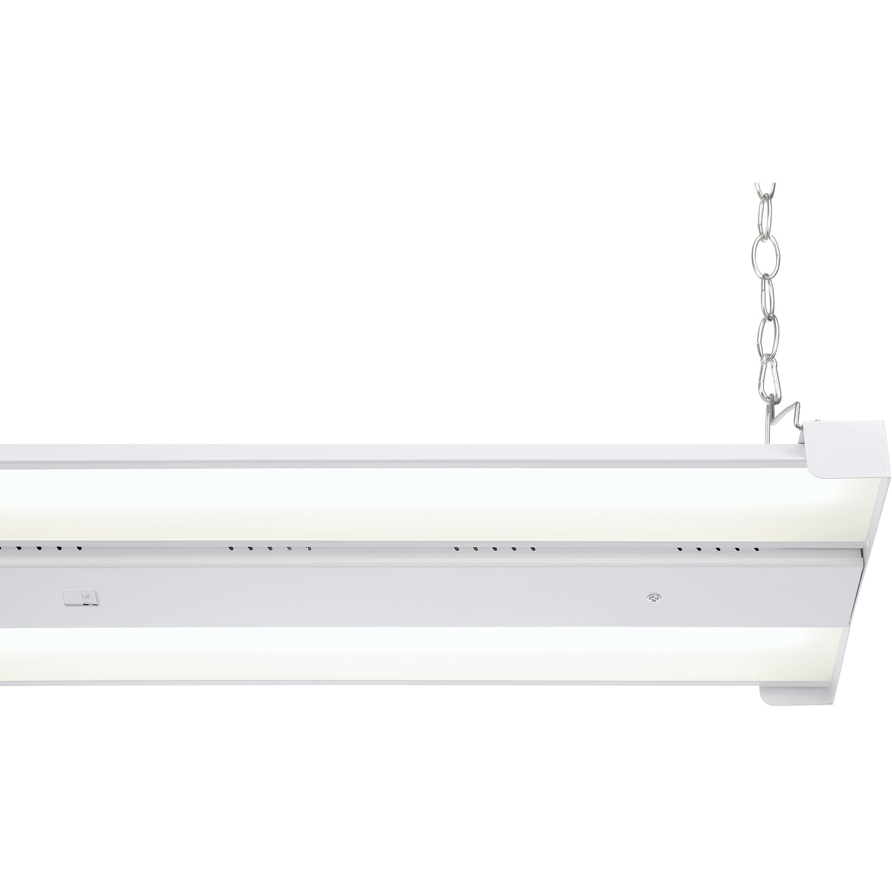 EnviroLite LED 24.75 inch White High Bay in 12800, Backlit