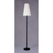 Fedor Black with White Table Lamp Portable Light