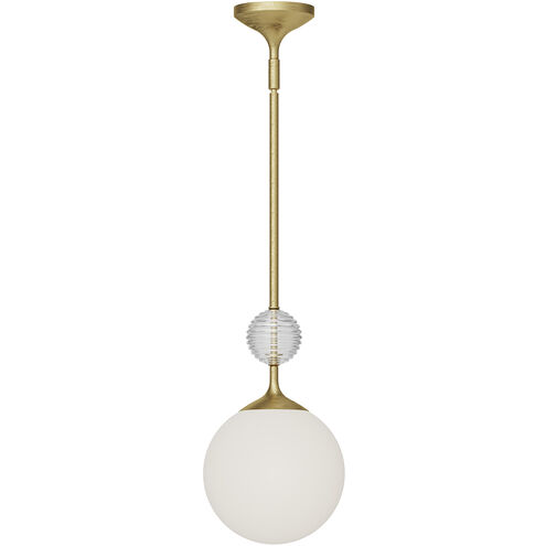 Alora Mood Celia 1 Light 7.88 inch Brushed Gold Pendant Ceiling Light