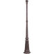 Outdoor 74 inch Imperial Bronze Outdoor Cast Aluminum Post