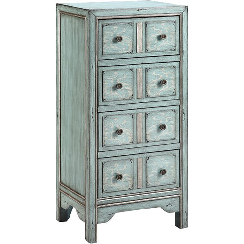 Evelyn Blue Chest