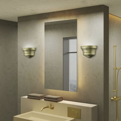 Endicott 1 Light 9.75 inch Antique Brass ADA ADA Sconce Wall Light