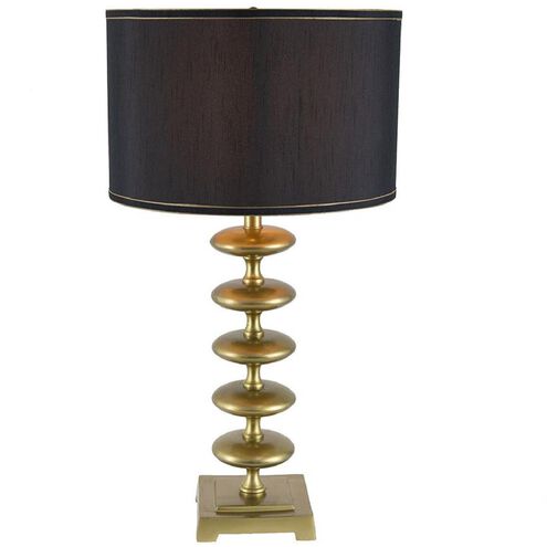 Anita 29.8 inch 60.00 watt Gold and Black Table Lamp Portable Light