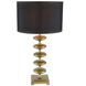 Anita 29.8 inch 60.00 watt Gold and Black Table Lamp Portable Light