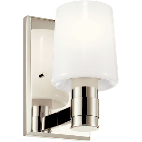 Adani 1 Light 5 inch Polished Nickel Wall Sconce Wall Light