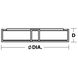 Lambert 1 Light 20 inch Satin Nickel Flush Mount Ceiling Light