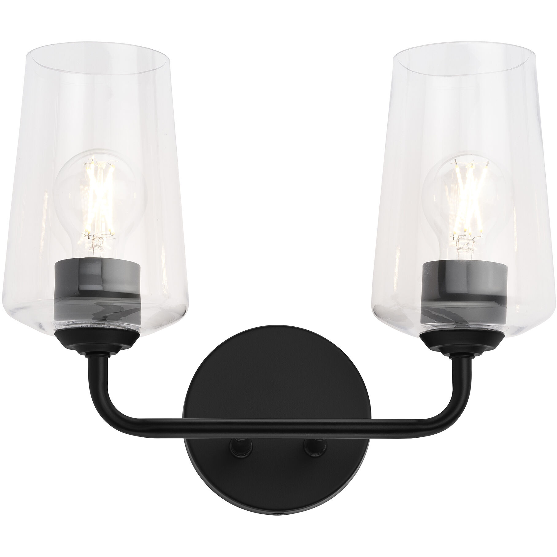 Celino 2 Light 14 inch Black Vanity Light Wall Light