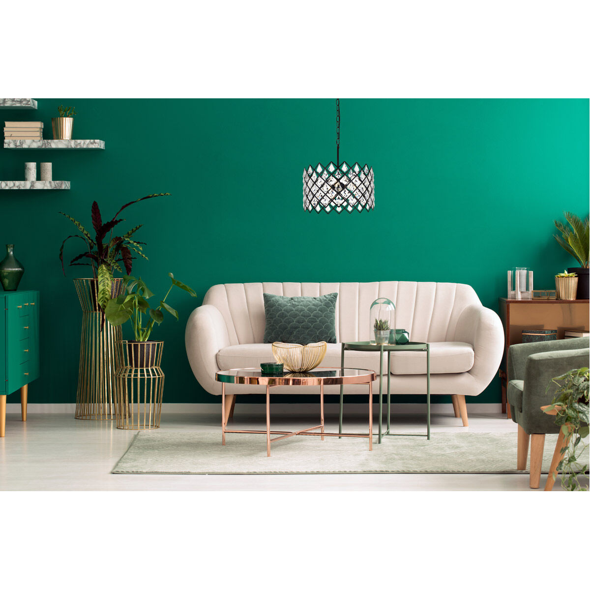 Lyla 3 Light 16 inch Black Pendant Ceiling Light