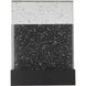 Aria II LED 8 inch Textured Black Outdoor Wall Mount in Textured Matte Black, Medium