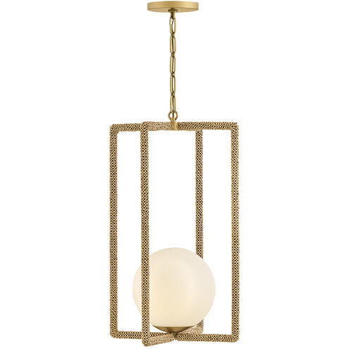 Keona 1 Light 16 inch Deluxe Gold Pendant Ceiling Light