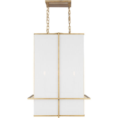 Thom Filicia Dresden 4 Light 23.25 inch Coastal Gild Lantern Pendant Ceiling Light