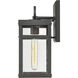 Dalton 1 Light 13 inch Textured Black Outdoor Wall Sconce