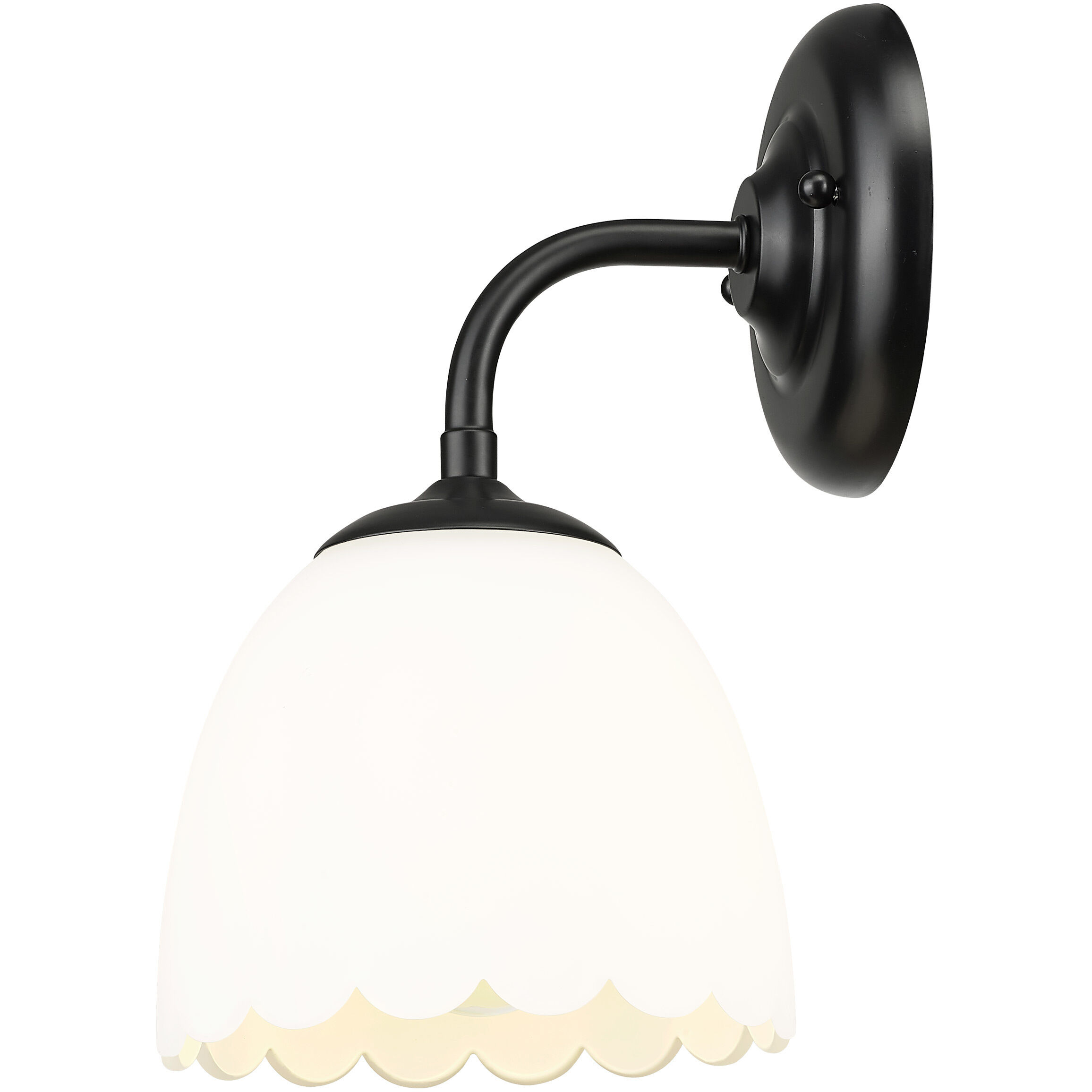 Dorinda 1 Light 6.5 inch Matte Black Wall Sconce Wall Light
