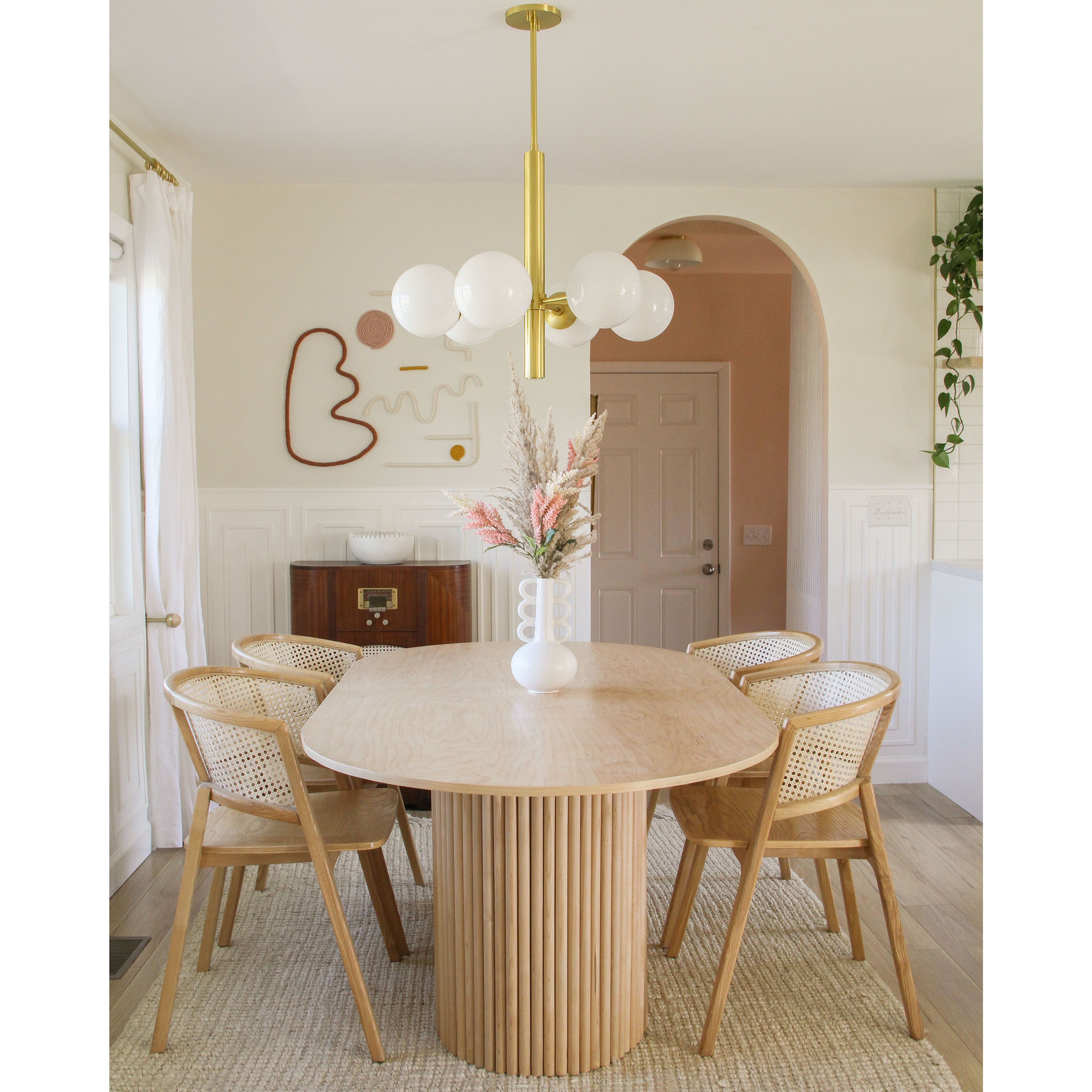 Stella 6 Light 28 inch Aged Brass Chandelier Ceiling Light