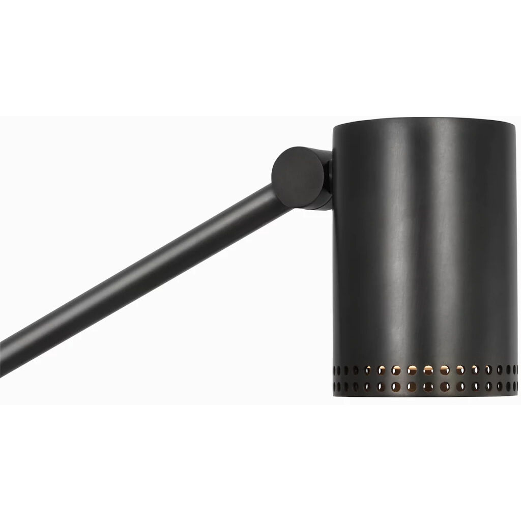 Kelly Wearstler Precision 19.5 inch 6 watt Bronze Articulating Table Lamp Portable Light