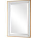 Gema 34 X 24 inch White Wall Mirror