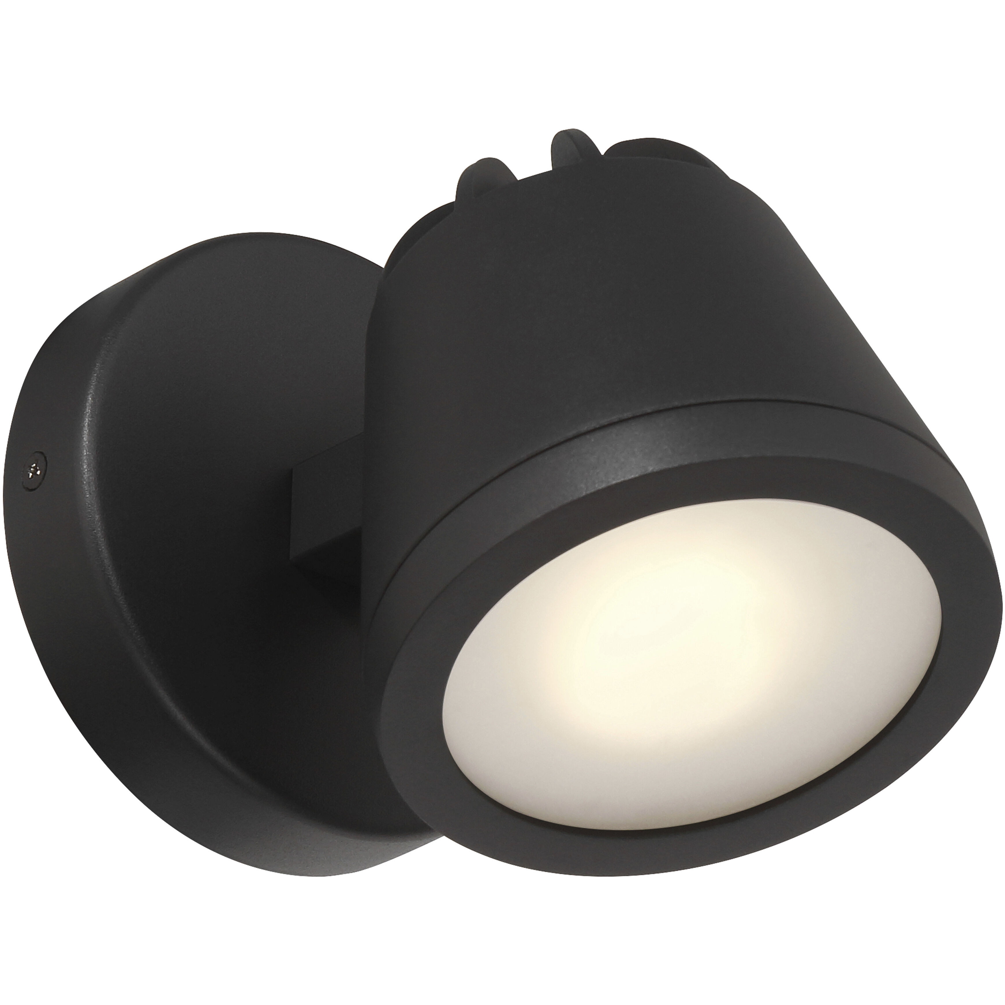 WeeGo 5 inch Black Outdoor Ceiling/Wall