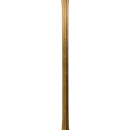 Lillian 64 inch 150.00 watt Gold Leaf Floor Lamp Portable Light