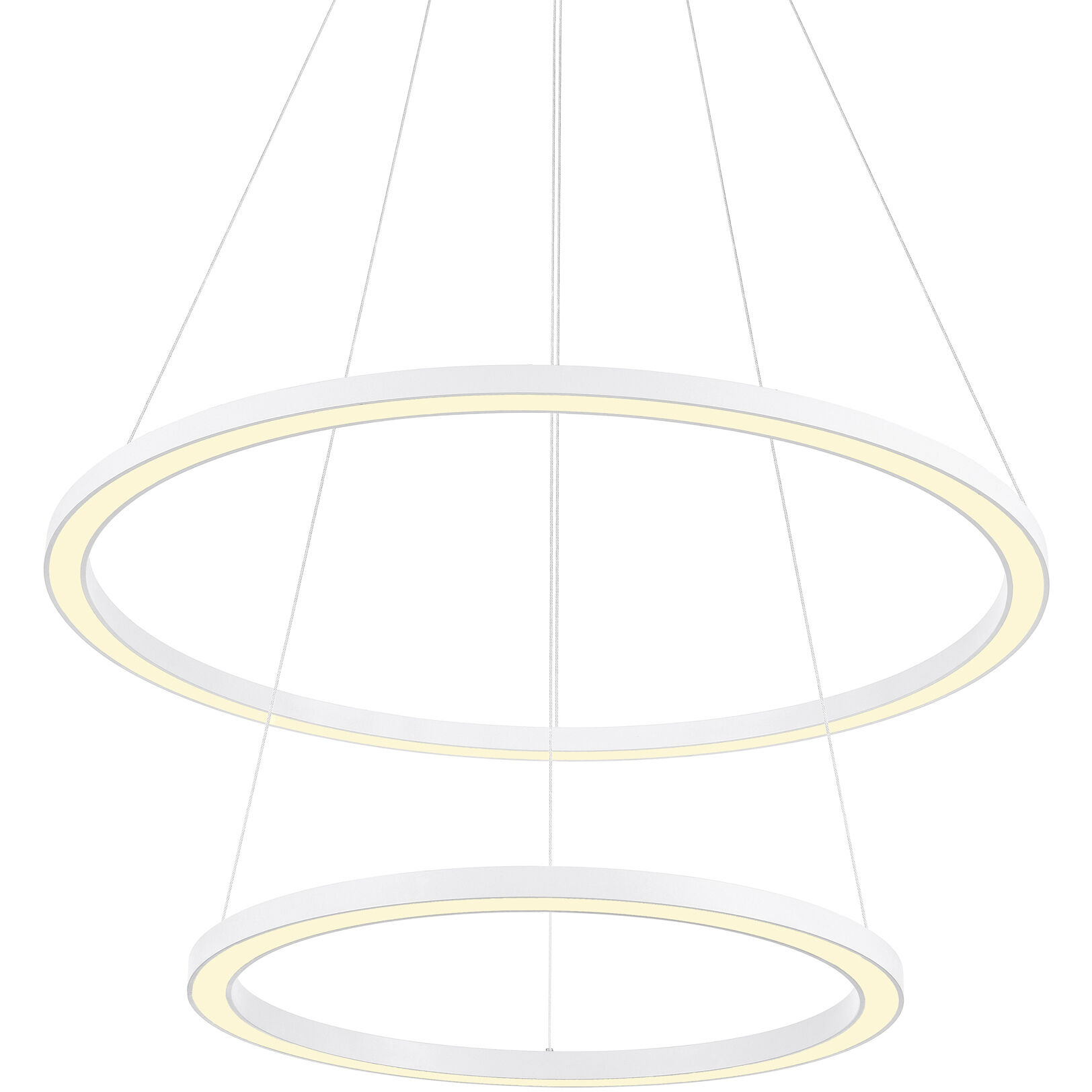 Chalice LED 24 inch White Chandelier Ceiling Light