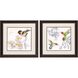 Florals Collection Green Framed Art