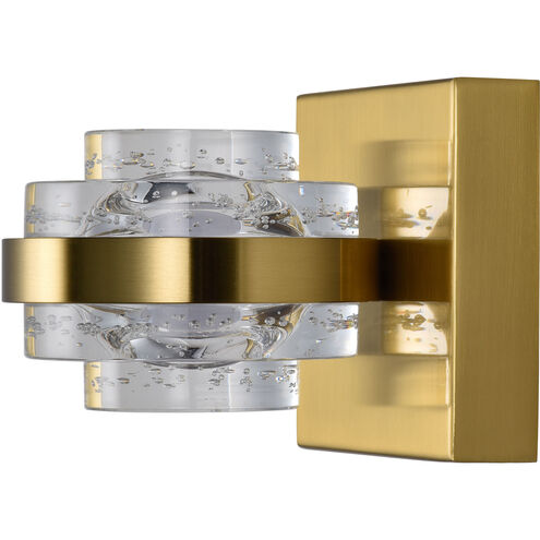 Milano Series Sconce Wall Light in Antique Brass, Artisan Collection