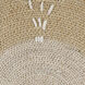 Sundial Natural and White Wall Art, Inline